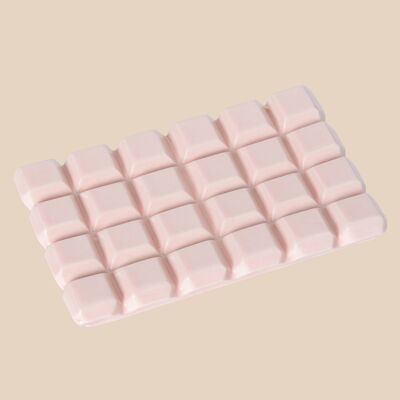 Tuile de savon | Tablette de chocolat - Rose