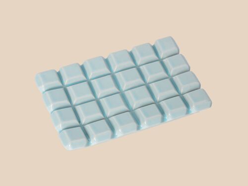 Soap tile | Chocolate tablet - Light blue