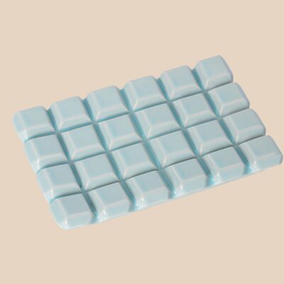 Baldosa de jabón | Tableta de chocolate - Azul claro