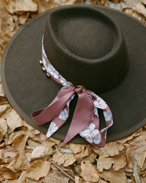 Chapeau Philippa chocolat