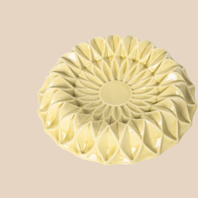Soap tile | Round - Yellow