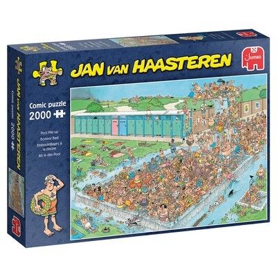 Puzzel Jan van Haasteren Bomvol Bad 2000