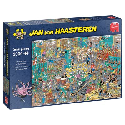 Puzzel Jan van Haasteren De Muziekwinkel 5000