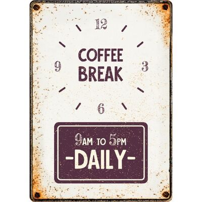 Sign Metal Coffee Break (v)