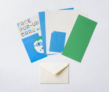 FACE POP UP CARD papy 4
