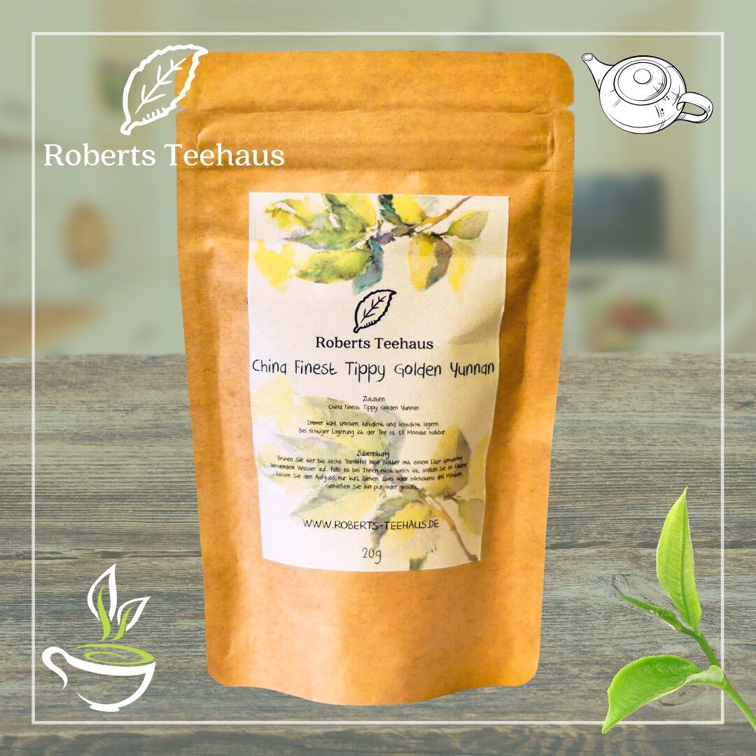 China Finest Tippy Golden Yunnan 20 grams