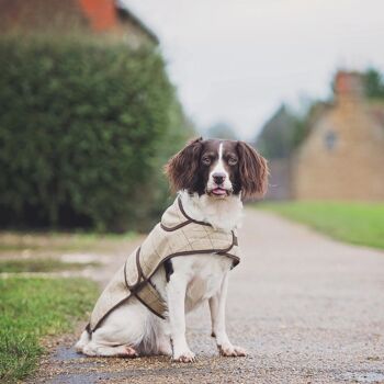Manteau pour chien Jasper - Slate Oatmeal small 1