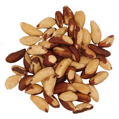 DRIED FRUIT / Organic Brazil nuts in bulk 4x2kg color foods