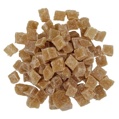 DRIED FRUITS / Organic candied ginger in bulk 5x2kg color foods