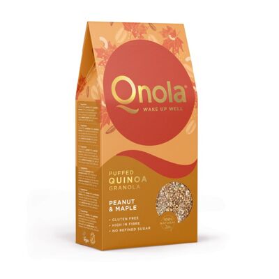 Qnola Peanut & Maple (Case of 6 x 250 g)