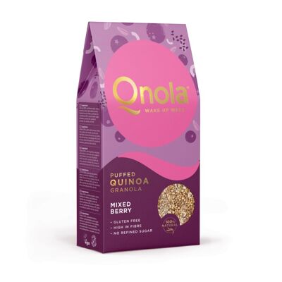 Qnola Mixed Berry (Case of 6 x 250 g)