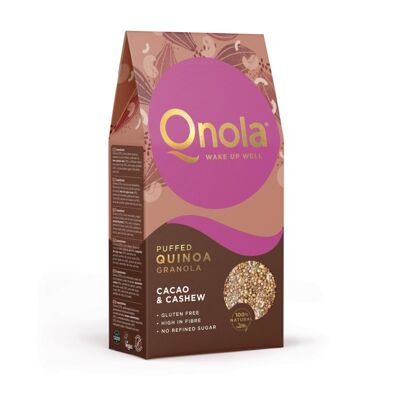 Qnola Cacao & Cashew (Case of 6 x 250 g)