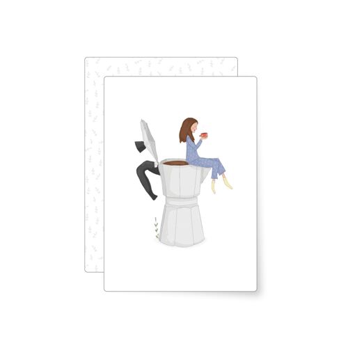 Coffee love | Postkarte