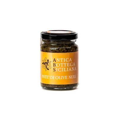 Patè di olive nere siciliane - 90 g