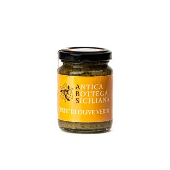 Pâté d'olives vertes siciliennes - 90 g 1