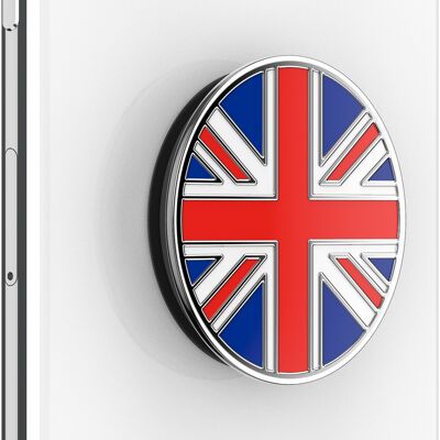 💂 Bandera británica de esmalte PopGrip 💂