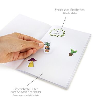 STICKER COLLECTION ALBUM INCL. 40 STICKERS