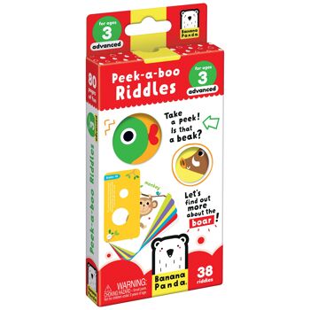 Peek-a-boo Riddles : présentoir en carton (contient 4 titres x 4 pcs) 3