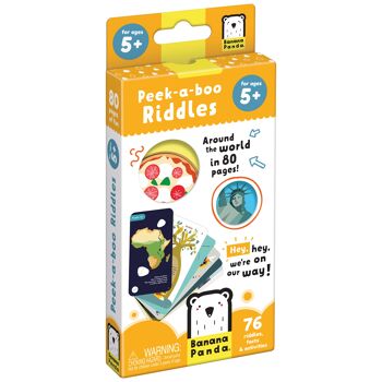 Peek-a-boo Riddles : présentoir en carton (contient 4 titres x 4 pcs) 5