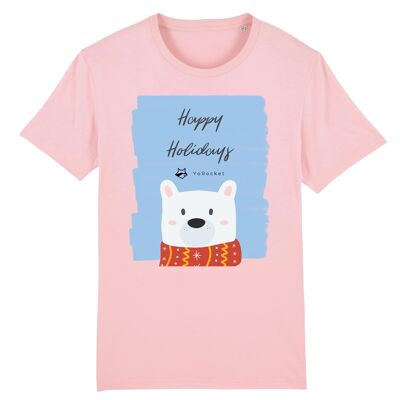 Happy Holiday T-Shirt | 100% Bio-Baumwolle - Pink