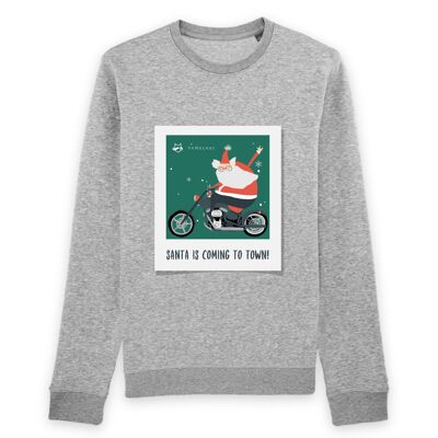Santa is coming to town - Grey
