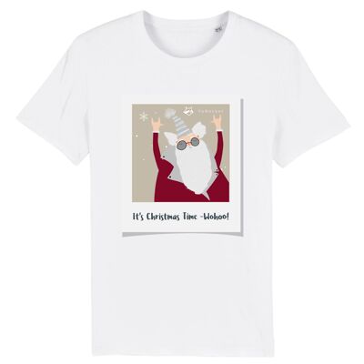 Christmas time - wohoo T-Shirt | 100% Bio-Baumwolle - White