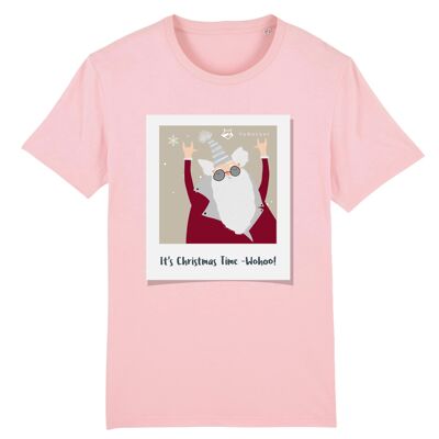 Christmas time - wohoo T-Shirt | 100% Bio-Baumwolle - Pink