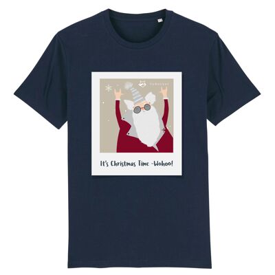 Christmas time - wohoo T-Shirt | 100% Bio-Baumwolle - Navy