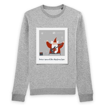 Rockin` Santa - Grey