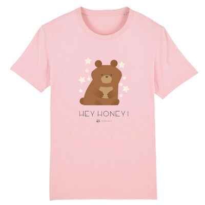 Hey Honey | 100% Bio-Baumwolle T-Shirt - Pink