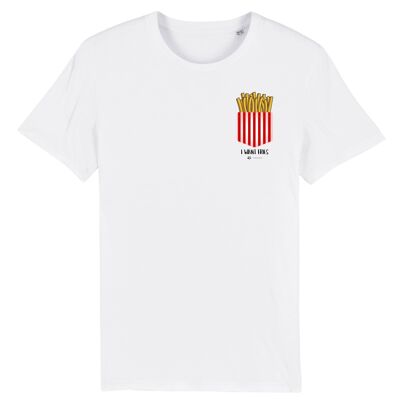Fries | 100% Bio-Baumwolle T-Shirt - White