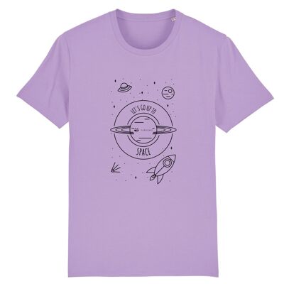 Universe keeps on spinning | 100% Bio-Baumwolle T-Shirt - Lavender