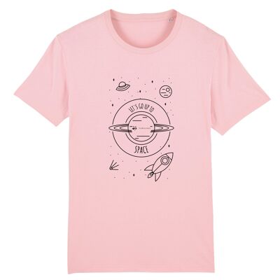 Universe keeps on spinning | 100% Bio-Baumwolle T-Shirt - Pink