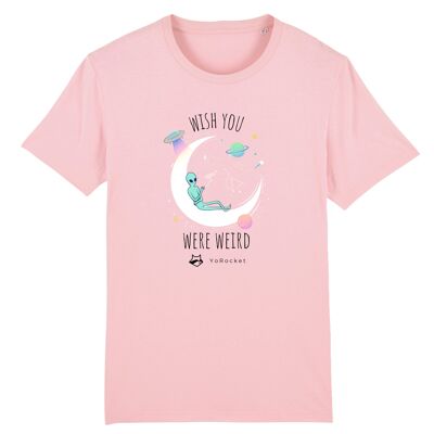 Wish you were weird | 100% Bio-Baumwolle T-Shirt - Pink
