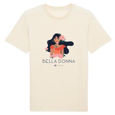 Bella Donna | 100% Bio-Baumwolle T-Shirt - Natural