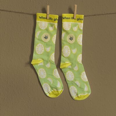 Zitronen Socken | Damen und Herren