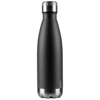 Bouteille thermos inox Helios Enjoy 0,5 l noir 1