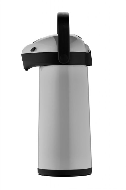 Pump-Isolierkanne Helios Airpot 1,9 l grau/schwarz