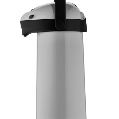Pump-Isolierkanne Helios Airpot 1,9 l grau/schwarz