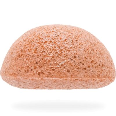 Konjac Facial Puff Sponge with Calming Chamomile & French Pink Clay