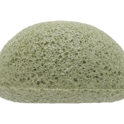 Konjac Premium Facial Puff Sponge with French Green Clay