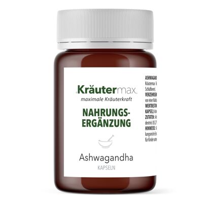 Ashwagandha Kapseln Extrakt 500 mg 1 x 60 Stück