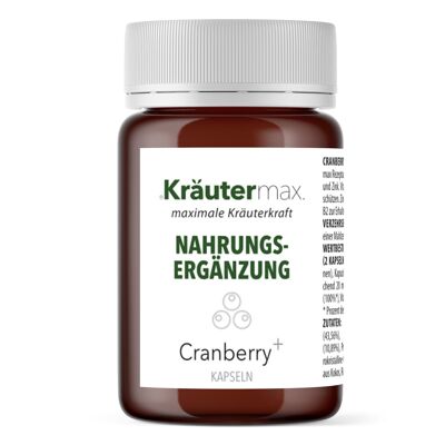Cranberry Extrakt Kapseln 400 mg plus 1 x 60 Stück