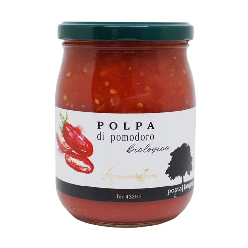 Sauce tomate - Polpa di pomodoro BIO - Pulpe de tomates BIO (580ml)