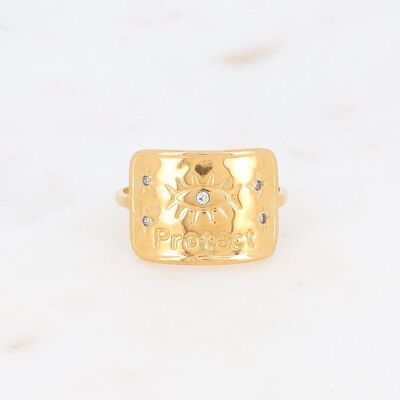 Oracle Ring - Golden Protect