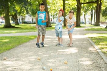 Jeu de Boules - jouet en bois - Jeu pour enfants - Jeu d'extérieur - BS Toys 2