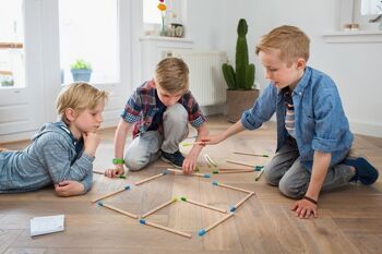 Match Puzzle - puzzle en bois - Éducatif - Enfants - BS Toys 2