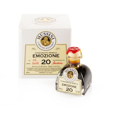 DELIGHT CUBE Emozione n ° 20 Balsamique exclusif Di Modena avec certificat d'authenticité - Vinaigre balsamique