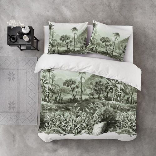 Byrklund 'Go Tiger' two persons duvet covers 200*200/220