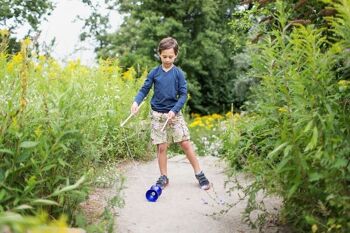 Diabolo - Jouet d'extérieur - Jeu pour enfants - Bâtons en bois - BS Toys 2